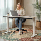48"x60" Office Chair Mat for Hardwood Floor, Non-Slip Washable Terracotta - Image 2