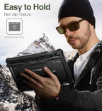 Dexnor Case for Samsung Galaxy Tab S10 Lite /S10 FE/S9 FE 10.9 Inch(2025/2023), [Built in Screen Protector&Kickstand] with Pen Holder Heavy Duty Full Body Cover for S9 FE 5G Tablet Case - Black - Image 4