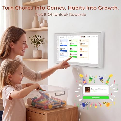 Ingnok Digital Calendar, No Subscription 15.6" Smart Family Planner - Image 5