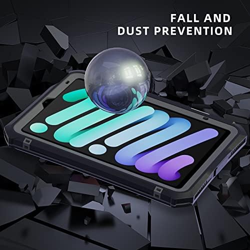 IP68 Waterproof Case Compatible with iPad mini (A17 Pro 7th Gen) 8.3'' 2024/ Mini 6 w/Pencil Holder Kickstand Shock-Dust-Proof Full-Sealing Cover Compatible with Magic Keyboard A2993 A2995 - Image 4