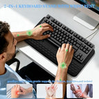 Ergonomic Keyboard Stand with Wrist Rest, Computer Wrist Support Pad - Image 2