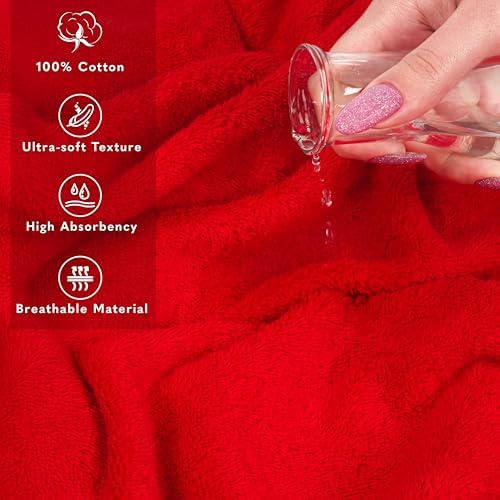 American Soft Linen 100% Cotton Luxury Turkish Towels, 40x80 XL Bath Sheet - Image 4