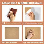 SUNGIFT Cork Board Tiles 12"x12" - 1/2 Inch Thick, 9 Pack - Image 5