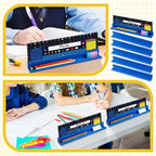 PerKoop 25 Pcs Classroom Desk Name Plates Holder Set - Image 4