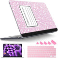 Tuiklol for 2026 2025 2024 2023 MacBook Air 15 inch Case Model M5 A3448 M4 A3241 M3 A3114 M2 A2941 Hard Shell Case for MacBook 15.3'' Cover, Composition Book by Tuiklol