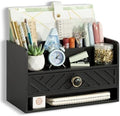 Desk Organizer with Drawer, Countertop Bill Mail Organizer and File Storage by dreampossible