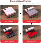 3D Calendar 2027, Tear-Away Desk Calendar, Paper Art Memo Pad, LED Light (High-Speed ​​Racing) - Image 4