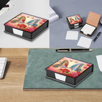 4Pcs Animal DIY Diamond Art Painting Sticky Notes Holder (640 Blank Notepads) Cube Note Box Mosaic Craft Set for Office Accessories Desk Office Workplace - Image 4