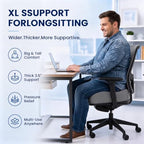 Seat Cushion, XL Large Memory Foam Cushion for /Office Chair/Car/Wheelchair - Image 4