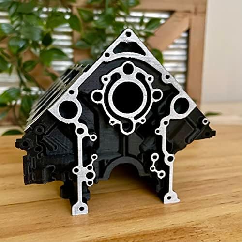 Sands3D Hemi Business Card Holder Organizer, Mechanic Gift For Men, Car Stuff, Car Accessories For Men, Business Card Holder Desk, Mini V8 Engine, V8 Engine Model Kit, Car Engine (Hemi) - Image 3