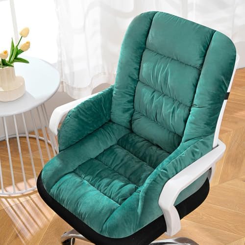 Desk Chair Cushion with High Back Support Office Chair Seat Pad with Non-Slip Bottom for Office Car Home Dining Room Kitchen by Yuthsona
