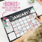 Large Teacher Desk Calendar 2026-2027 - Desktop Calendar 2026 - Image 7