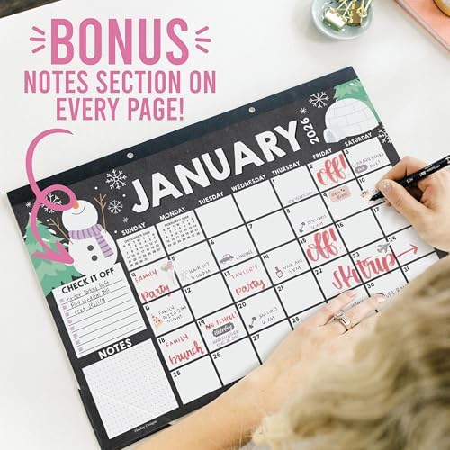 Large Teacher Desk Calendar 2026-2027 - Desktop Calendar 2026 - Image 7