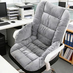 Desk Chair Cushion with High Back Support Office Chair Seat Pad with Non-Slip Bottom for Office Car Home Dining Room Kitchen - Image 7