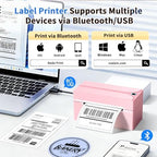 Bluetooth Thermal Label Printer,4x6 Shipping Label Printer - Image 2