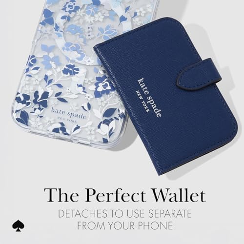 kate spade new york Morgan Magnetic Card Holder/Wallet - Navy - Image 5