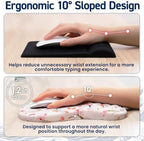 BELLEMOND Japanese Mouse Pad with Wrist Rest | Ergonomic Memory Foam, Large - Image 4