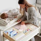 DIMJ Drawer Organizer Clothes - 20 Pack Closet Drawer Organizer Bins for Baby Clothes Storage, Fabric Dresser Organizer for Nursery Bedroom, Foldable Small Drawer Dividers for Underwear Socks - Image 3