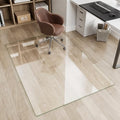 Glass Chair Mat 46" x 46" Tempered Glass Office Chair Mat by FLYECHO