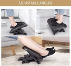 Auslar Foot Rest Under Desk at Work, Ergonomic Desk Footrest with Massage - Image 4