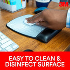 3M Precise Mouse Pad with Gel Wrist Rest, 8.4 in x 8.8 in, Black - Image 4