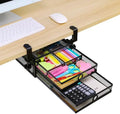 ROSYLINE Under Desk & Desktop Drawer Organizer, 2-Tier Big Capacity by ROSYLINE