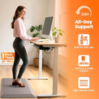1-Inch Thick Anti-Fatigue Mat for Kitchen and Standing Desk, 20"x32", Khaki - Image 3