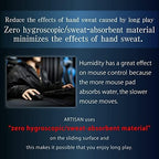 Artisan Ninja FX Hien Soft L Wine Red Mouse Pad - Image 4