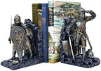 Design Toscano Arthurian Knight Bookends,Grey Stone,8 Inch, Set of Two - Image 6