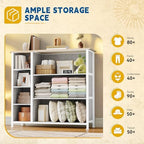 DWVO Dresser for Bedroom, 7 Drawers Fabric, Light Gray - Image 5