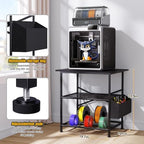 3 Tier 3D Printer Stand with Filament Rack & Detachable Tool Storage Bag - Image 4