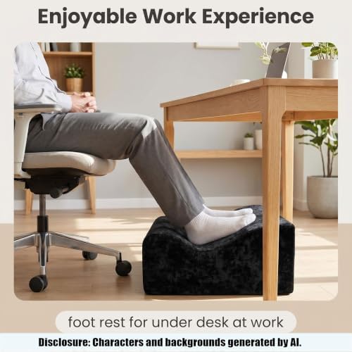 Foot Rest for Under Desk at Work, - Image 3