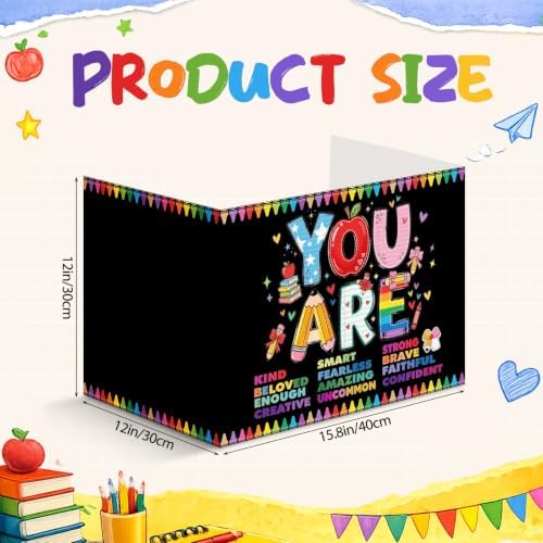 24 Pcs Privacy Folders for Students Testing, You are Smart, Colorful - Image 2