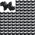 Yookeer 150 Pcs Magnetic Zip Tie Mount Cable Clips Black, 22 mm by Yookeer