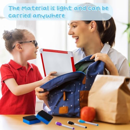 24 Pack 8'' x 12'' Hanging Magnetic Dry Erase Board Small Dry Erase Board - Image 4