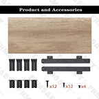 FRMSAET Office Product 20/24/30 inch Keyboard Drawer Tray(30 in, Burlywood) - Image 5