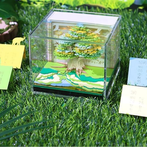 3D Memo Pad Time Piece Calendar 2026 3D Weekly Calendar Notepad - Image 2