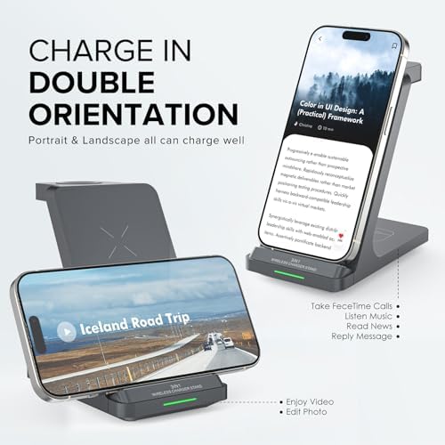 3 in 1 Fast Wireless Charging Station for Multiple Apple Devices - Image 6