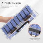 Lifewit Trading Card Storage Box with Handle, Fit for Toploader, 4 Pcs - Image 6