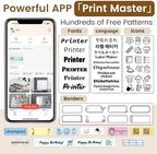 Phomemo D30 Portable Thermal Printer, Handheld Bluetooth Mini Label Makers - Image 5