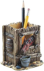SAGEFINDS Horse-Themed Pen Holder | Desktop Stationery Organizer | Desk Storage Accessories | Home Office Pencil Cup Container | Gift for Horse Lovers by Sagefinds