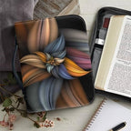 Sunflower Cow Bible Cover, Leopard Print Large PU Leather Bible Carrying Case with Bookmark for Church Large Zippered Book Bible Protector for Christian - Image 5