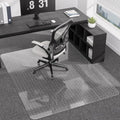 Office Chair Mat for Low Pile Carpet, Clear Heavy Duty Chair Mat with Lip by MZLCDW