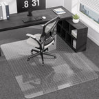 Office Chair Mat for Low Pile Carpet, Clear Heavy Duty Chair Mat with Lip by MZLCDW