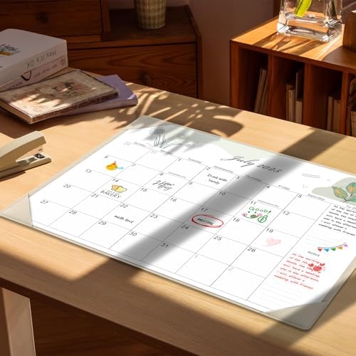 Desk Calendar 2026-2027 with Desktop Mat,22x17'' Large Desktop Pad Calendar - Image 6