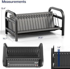 VIVO Black 16-Bay Locking Laptop Open Charging Station, STAND-LAPC3-L - Image 3