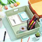 12 Pack Turn‑In Paper Trays for Classroom, Retro - Image 4