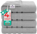American Soft Linen 100% Cotton Luxury Turkish Towels, 4 PC Bath Towel Set by AmericanSoftLinen