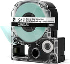 Epson LabelWorks 224VSLPX Self-Laminating Tape, White, 24mm, 10-Pack - Image 5