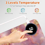 Heated Desk Pad & Mouse Pad, 3 Heat Levels, 3-Hour Auto Shut-Off - Image 5